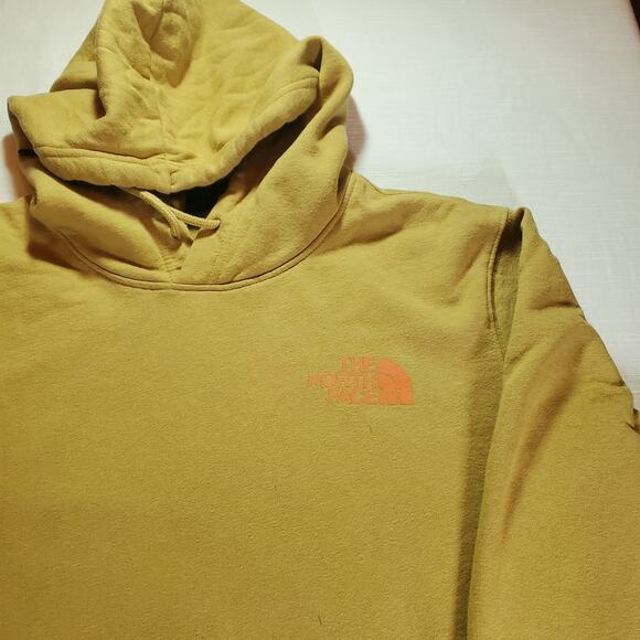 The North Face Hoodie XL Mustard - Picture 4 of 9